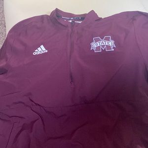 Adidas Mississippi State Windbreaker